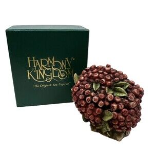 Harmony Kingdom Garden Lord Byron Cranberry Trinket Box HGCR Retired England